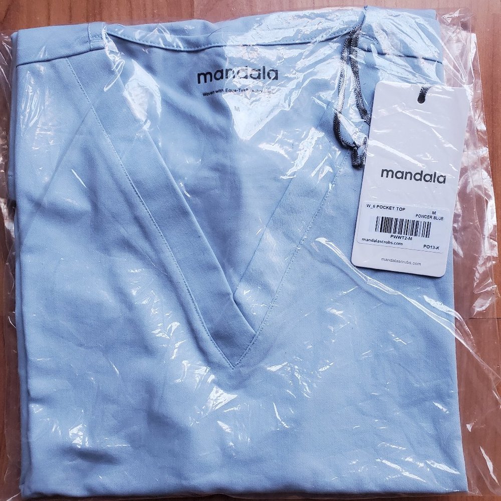 Mandala Powder Blue Top